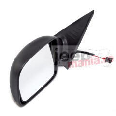 Left Black Power Mirror, 02-04 Jeep Liberty KJ