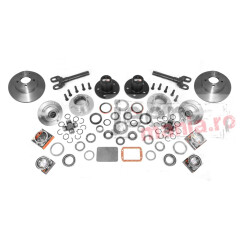 Manual Locking Hub Conversion Kit, 92-06 XJ YJ TJ