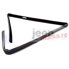 Door Glass Channel, LH, Rear Door 84-96 Cherokee