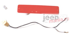 Side Marker Assembly, Red, 66-86 Jeep CJ