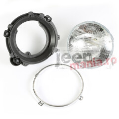 Headlight Assy With Bulb LH, 97-06 Wrangler TJ