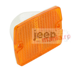 Parking Lamp Assembly Amber, 87-93 Wrangler YJ