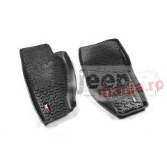 Floor Liners, Front, Black, 08-12 Liberty KK