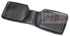 Floor Liner, Rear, Black, 84-01 Jeep Cherokee XJ