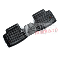 Rear Floor Liner Kit, Black, 14-17 Jeep Cherokee