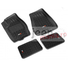 Floor Liner Kit, Black, F/R, 05-10 Grand Cherokee WK