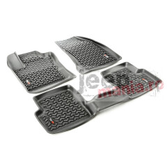 Floor Liner Kit, Black, 15-17 Jeep Renegade BU