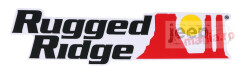 Decal, Black, Rugged Ridge Logo