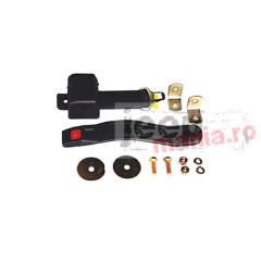 Lap Seat Belt, Black, 76-95 Jeep Wrangler YJ