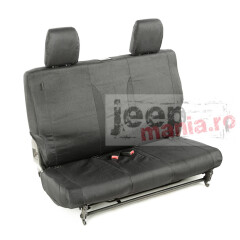 E-Ballistic Seat Cover, Rear, Black; 11-17 JK, 2Dr