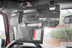 Organizator Parasolar Negru, 10-17 Wrangler JK/JKU