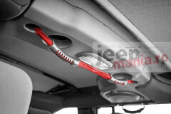 Set manere usi spate, Rosii, 07-17 Wrangler Unlimited JKU