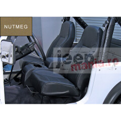 High-Back Frt Seat Non-Recline Nutmeg 76-02 CJ&Wra