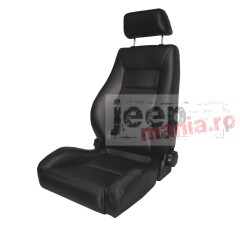 Ultra Frt Seat Reclinable Blk Denim 76-02 CJ&Wrang