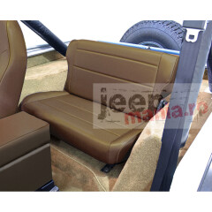 Fold & Tumble Rear Seat Nutmeg 76-95 CJ & Wrangler