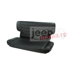 Fold&Tumble Rear Seat Blk Denim 97-02TJ