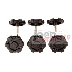 SET Suruburi prindere Hardtop Elite, Quick Removal Kit, 2-Dr; 07-19 JK/JL