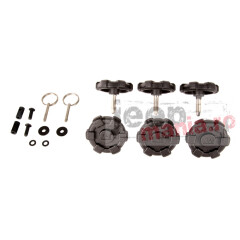 SET Suruburi prindere Hardtop Elite, Quick Removal Kit, 4-Dr; 07-18 JKU