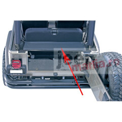 Tonneau & Replacement Tailgate Bar, 87-06 Wrangler