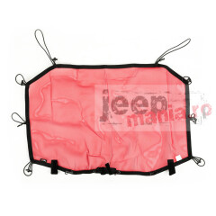 Hardtop Sun Shade, Front, Red, 07-17 Jeep Wrangler