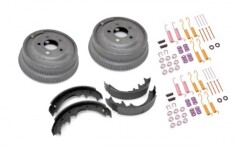 KIT Frana SPATE, DANA 44, (10x2.5) pt.Jeep Wrangler (YJ) 1987-1993, Cherokee (XJ) 1986-1989, include Tamburi Frana, Saboti si Kit montaj pt. Tamburi.