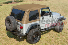 Bowless XHD Soft Top, Spice, 97-06 Wrangler TJ