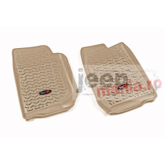 Floor Liners FRT Tan 07-17 Wrangler/Unlimited JK