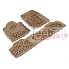Floor Liner Kit, Tan, 11-17 Grand Cherokee Durango
