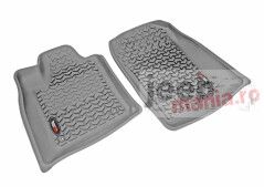 Floor Liners, Frt Gray 2011 Durango/Grand Cherokee