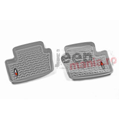 Floor Liners, Rear, Gray, Caliber/Compass/Patriot