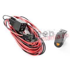 Light Wiring Harness Kit, 1 Light, Amber Switch