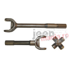 Dana 25/27 Axle Shaft Assembly, RH, 41-71 Willys