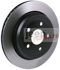 Rear Brake Rotor, 11-14 Jeep Grand Cherokee WK