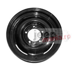 Black Steel Wheel 16 inch 46-71 Willys