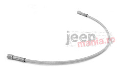 Rear Brake Hose, Braided SS, 97-06TJ