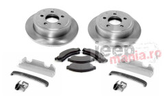 Front Disc Brake Kit, 76-78 Jeep CJ Models