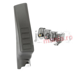 A-Pillar: Panou Suplimentar Stalp cu 3 Comutatori 2 pozitii si Conector Dual USB, pt. 11-18 Jeep Wranglers JK/JKU