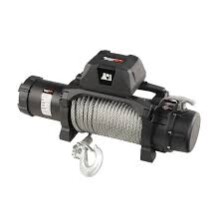 Troliu Rugged Ridge Trekker Winch, 12,500 LBS, Cable, IP68 Waterproof, Wired Remote