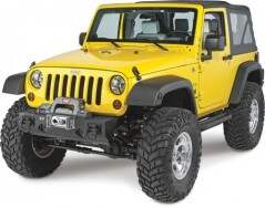 Bara Fata Modulara Rugged Ridge™ XHD cu Suport Troliu pt. 07-18 Jeep Wrangler & Wrangler Unlimited JK - Elementul de Baza