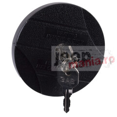 Locking Gas Cap, Black, 78-90 Jeep Models