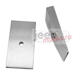 6 Degree Rear Leaf Spring Shims, 2.5 Inch Wide