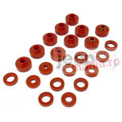 Body Mount Kit, Red, 76-79, 22 Pieces