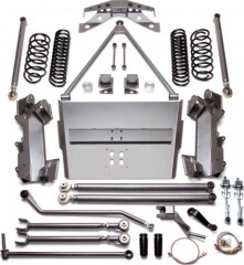 Kit Profesional Off-Road Full Traction 6-inch (15.5 cm) Long Arm & Trilink System pt. 97-06 Jeep Wrangler TJ