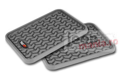 Floor Liner, Rear, Gray, Universal