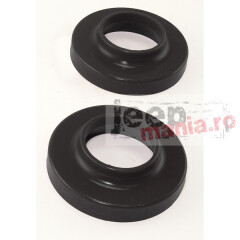 Coil Spring Isolators, Black, 97-06 Jeep Wrangler