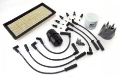 Kit Aprindere: Ignition Tune Up Kit, 1991-2000 Jeep Cherokee XJ (4.0L)