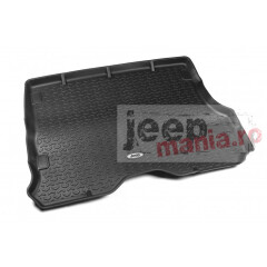 Cargo Liner, Black, Logo, 84-01 Cherokee XJ