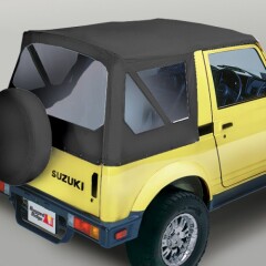 SOFT-TOP NEGRU DENIM de inlocuit pt. SUZUKI SAMURAI, Universal