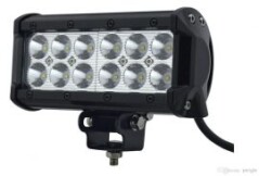 BARA Proiectoare LED CREE 7 inch / 167mm - 36W, 3060 Lm,  cu prindere pe baza si reglaj in plan vertical