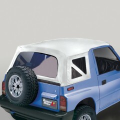 SOFT-TOP Alb DENIM de inlocuit pt. 1995-1998 SUZUKI VITARA / SIDEKICK / GEO TRACKER